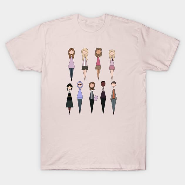 Mean Girls T-Shirt by Faceless Favorites 